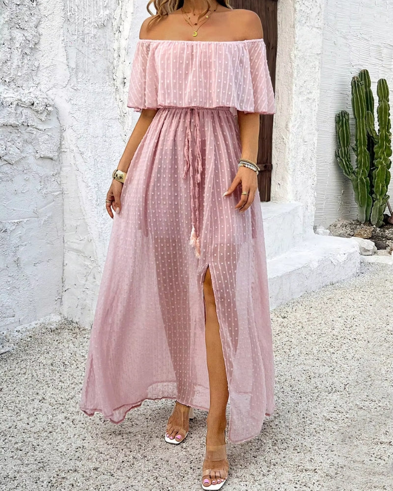 Robe Boheme Chic Rose Poudre Robe Rose Poudre