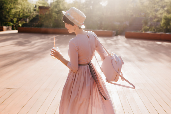 La robe rose poudré pour chaque saisons ?