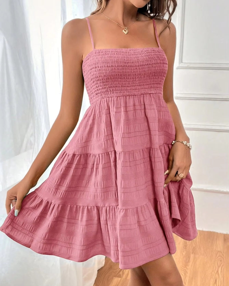 Robe d’Eté Rose Poudré