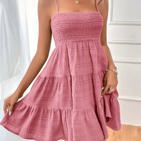 Robe d’Eté Rose Poudré