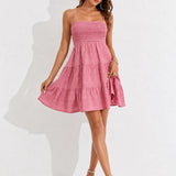 Robe d’Eté Rose Poudré