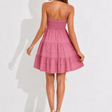 Robe d’Eté Rose Poudré