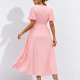 Robe Femme Rose Poudré pas Cher