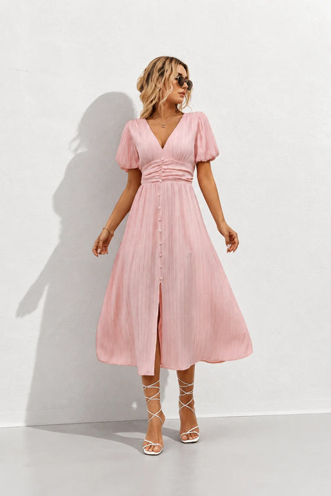 Robe Femme Rose Poudré pas Cher