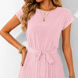 Robe Midi Rose Poudré