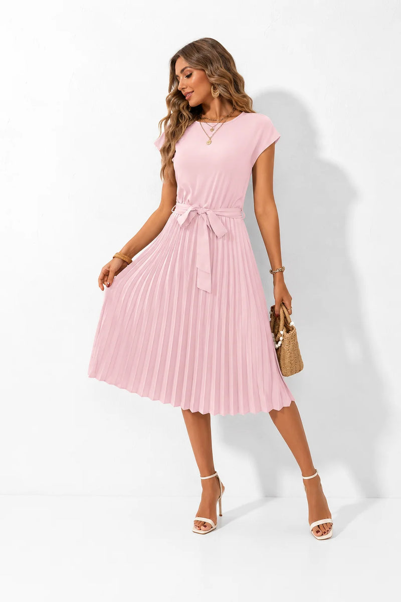 Robe Midi Rose Poudré