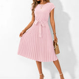 Robe Midi Rose Poudré