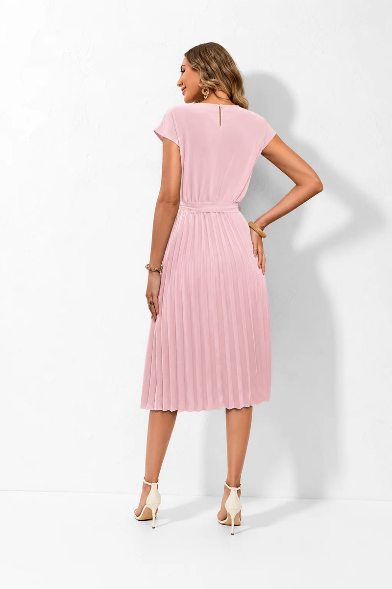 Robe Midi Rose Poudré