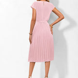 Robe Midi Rose Poudré