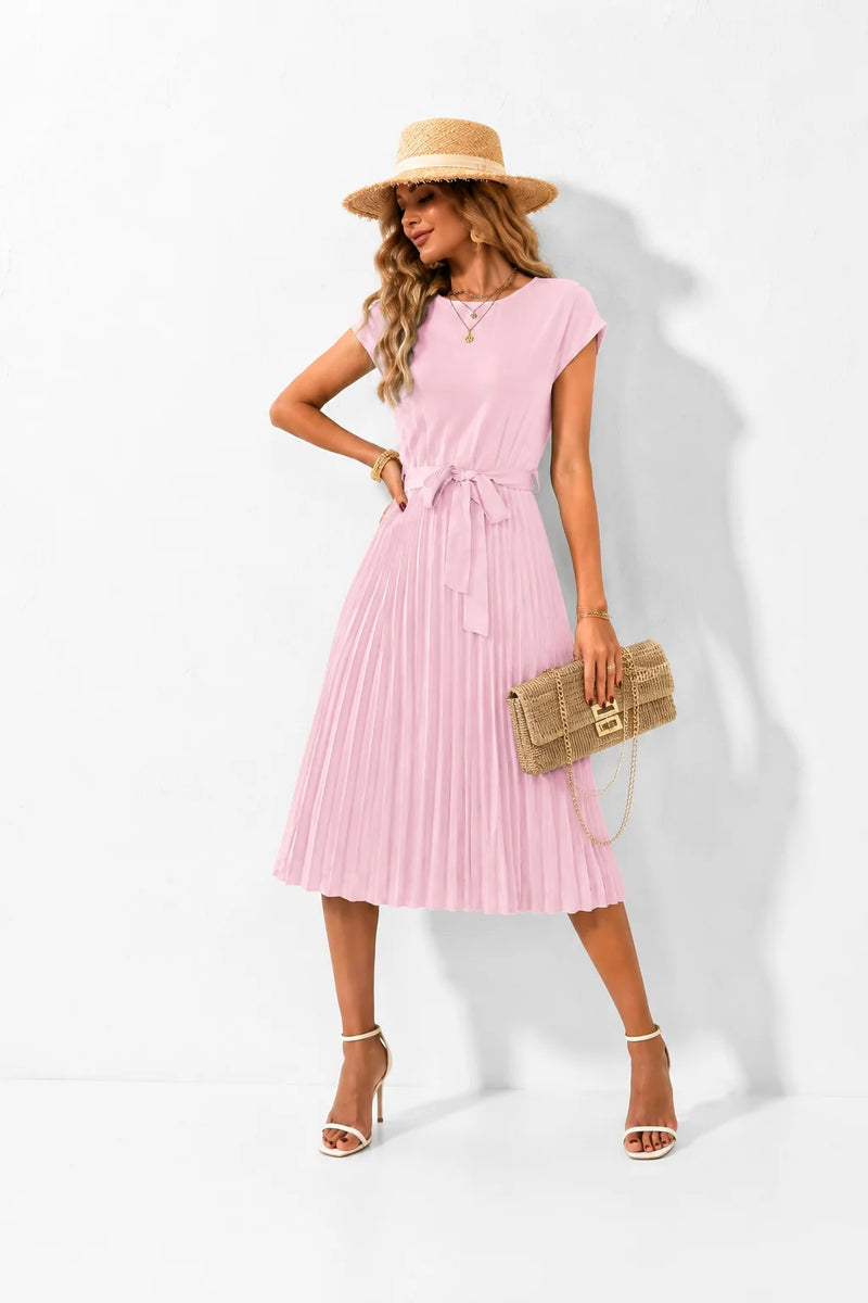 Robe Midi Rose Poudré
