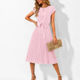 Robe Midi Rose Poudré