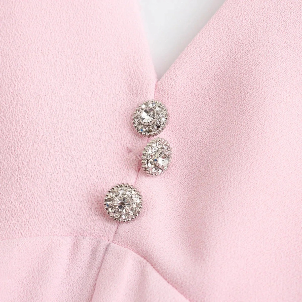 Robe rose poudré femme