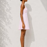 Robe rose poudré femme
